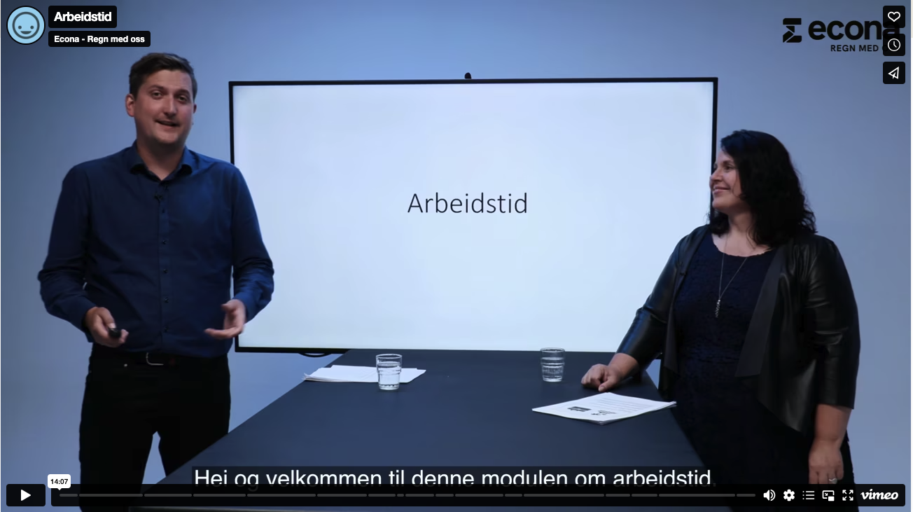 Arbeidstid