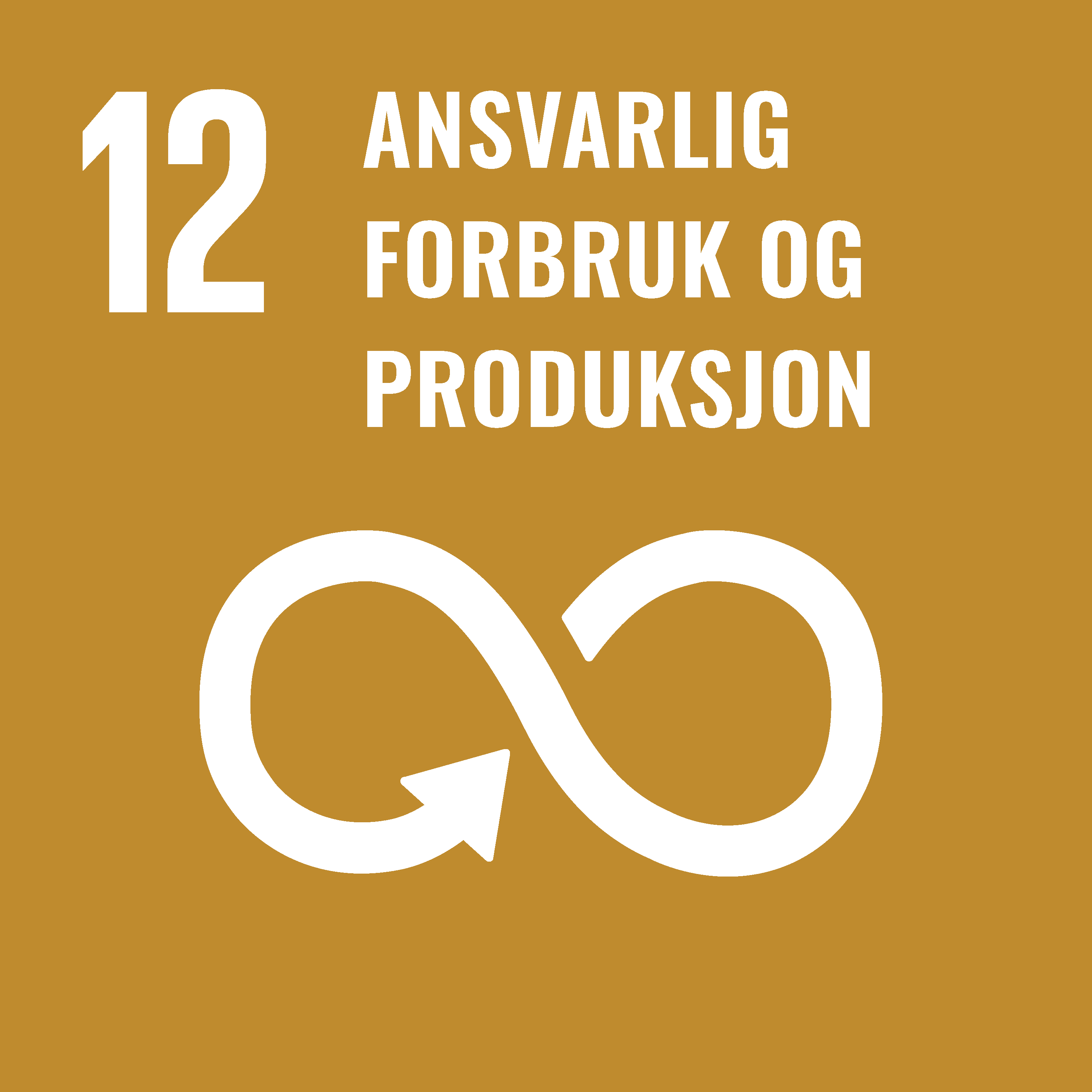 FNs bærekraftsmål nummer 12 er ansvarlig forbruk og produksjon