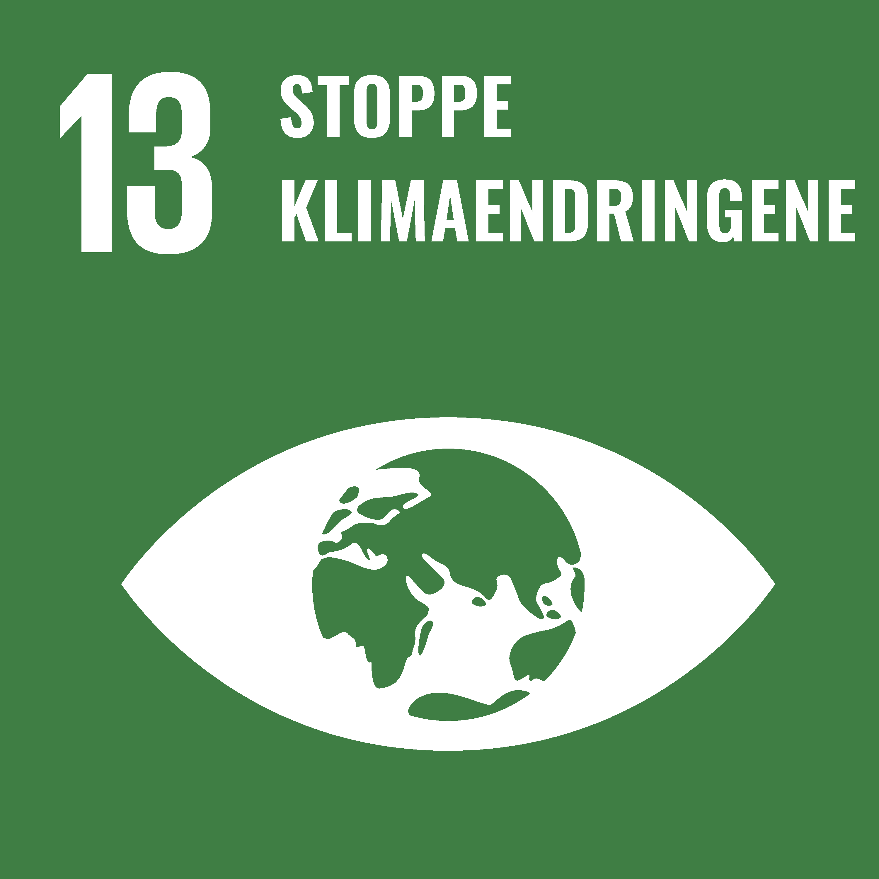 FNs bærekraftsmål nummer 13 er stoppe klimaendringene