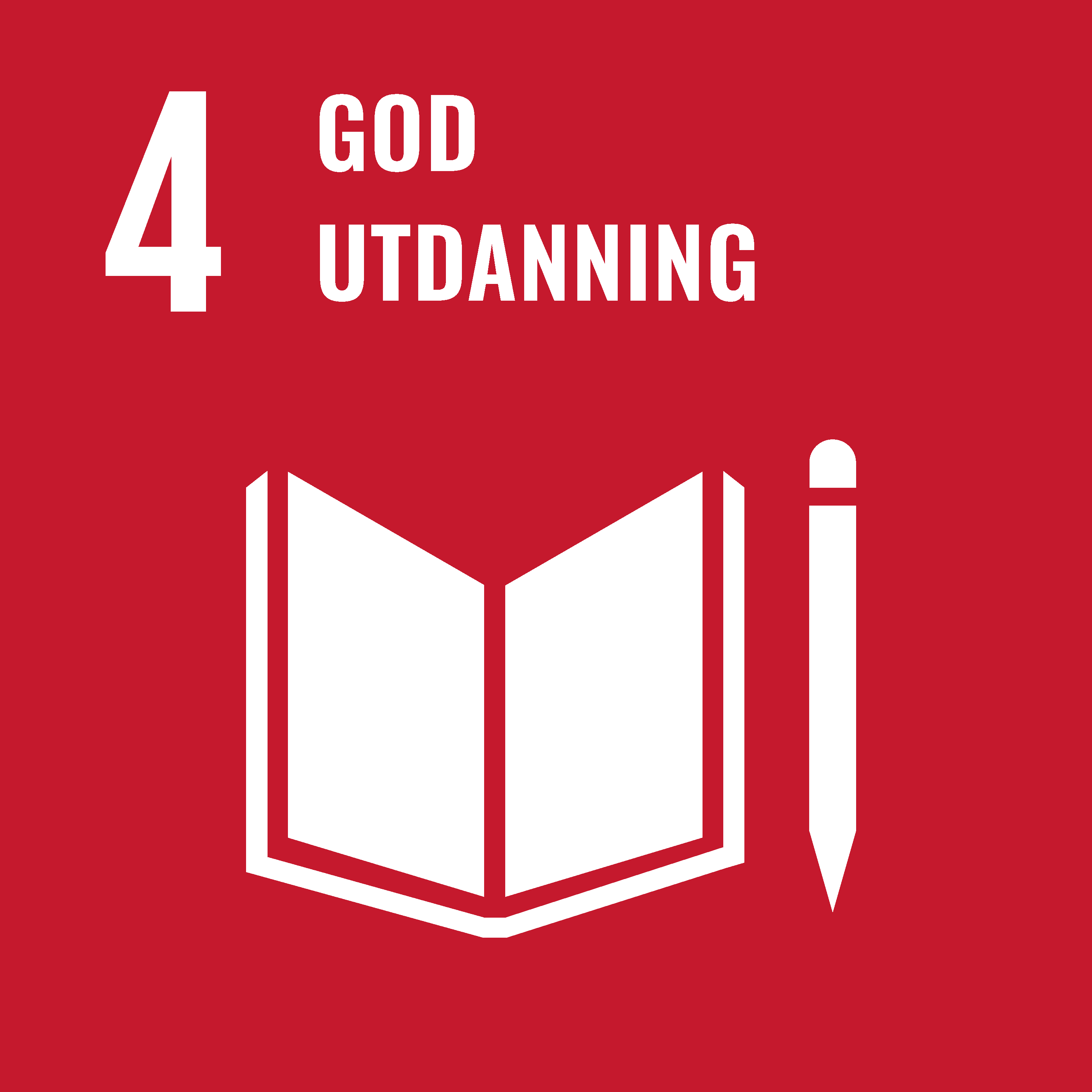 FNs bærekraftsmål nummer 4 er God utdanning