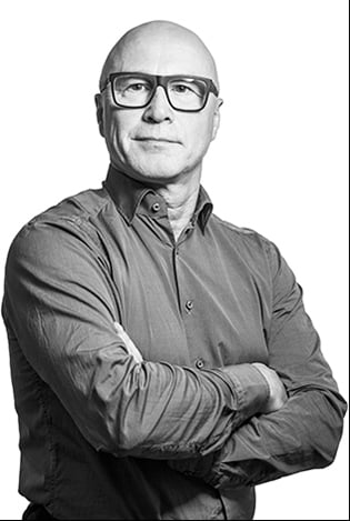Portrett av Terje Erikstad, finansredaktør i Dagens Næringsliv