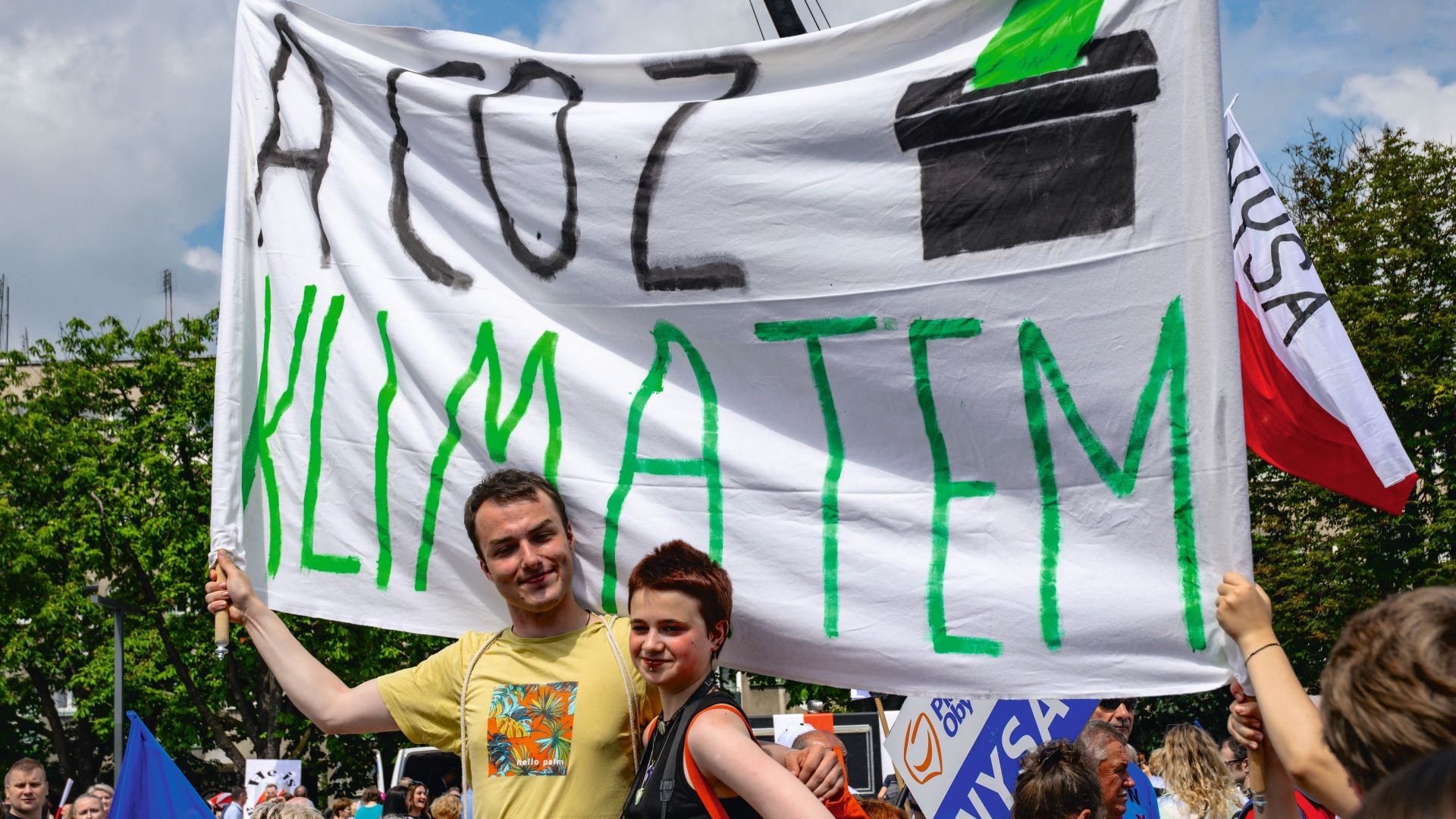 Polske klimaaktivister 